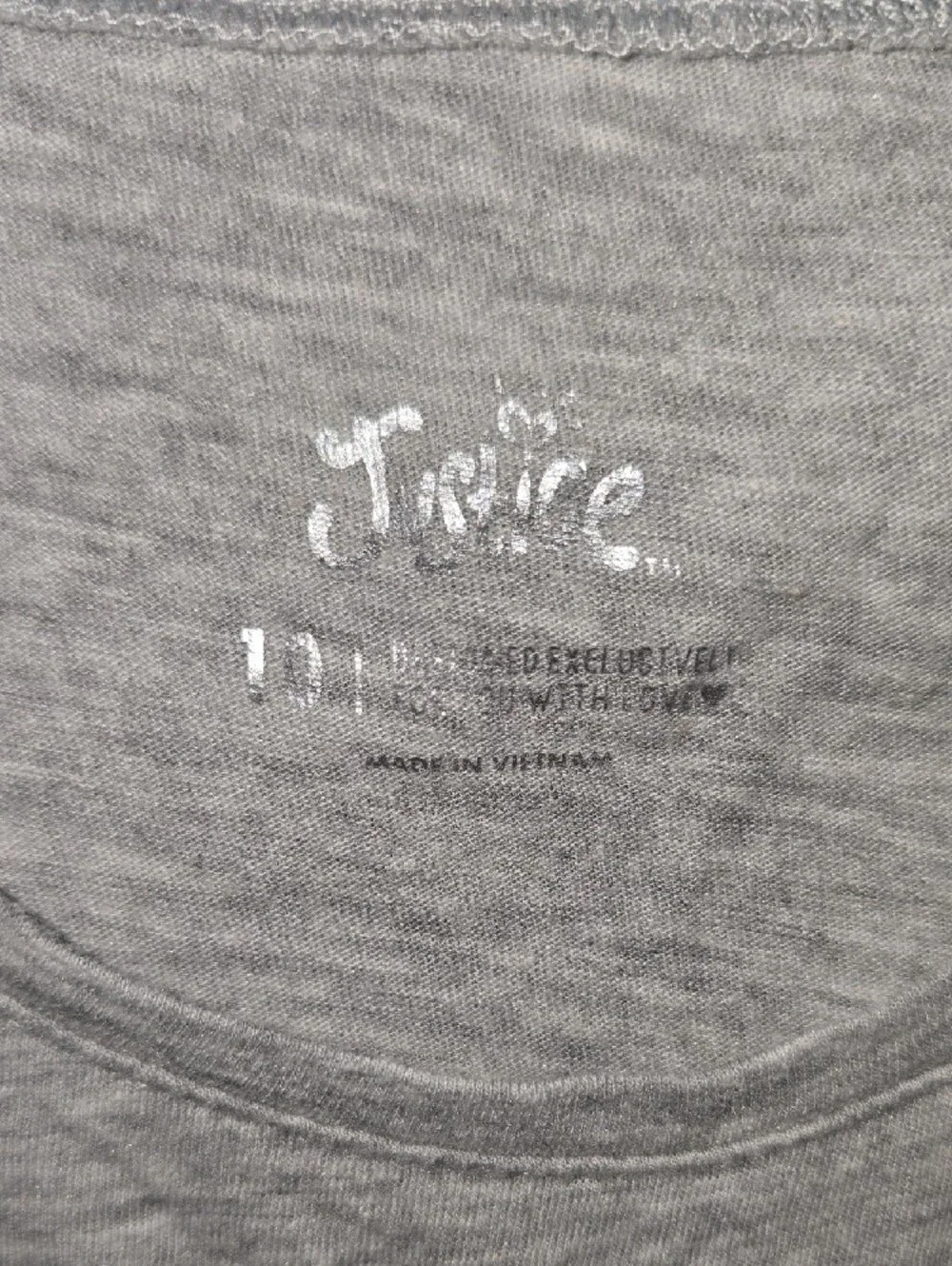 Justice light gray